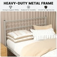 thumbnail image 6 of Infans Twin Metal Bed Frame Mattress Foundation No Box Spring Needed, 6 of 7