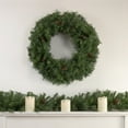 thumbnail image 2 of Northlight Black River Pine with Pine Cones Artificial Christmas Garland - 9' x 14" - Unlit, 2 of 3