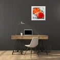 thumbnail image 3 of Baker, Micha 12x12 White Modern Wood Framed Museum Art Print Titled - Poppy Story I, 3 of 4