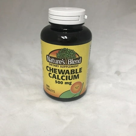 Nature's Blend Calcium Chewables Bavarian Cream 100ct
