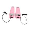 thumbnail image 2 of Stepper de fitness con bandas de resistencia, máquina antideslizante para escaleras, ideal para el hogar y ejercicios de cuerpo completo. Rosa, 2 of 8