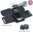 thumbnail image 3 of USA Gear Large Adhesive Action Camera Mount with Industrial Hold Base , J Hook and Tripod Adapter, 3 of 9