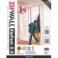 thumbnail image 1 of ZipWall ZipFast Reusable Barrier 2.5' Panel for Dust Barriers, ZF2, 1 of 2