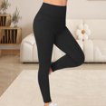 thumbnail image 6 of REALiKUN Pants Women Thermal Leggings with Pockets Soft Fleece Lined Leggings Warm Thick Leggings High Waisted Legging, 6 of 8