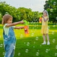thumbnail image 6 of ArtCreativity Firefighter Bubble Toy for Kids Ages 3+ – Automatic Bubble Blower with Solution, Vibrant Orange & Green, Fun Outdoor Play, 6 of 8
