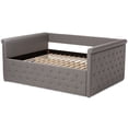 thumbnail image 4 of Bowery Hill Tufted Queen Daybed in Grey, 4 of 8