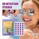 thumbnail image 4 of Fiudx Pegatinas de Protección Solar, Parches de Protección Solar Shieldtech, Indicadores de Reaplicación Precisiondetect, Etiqueta de Protección Fashionabledesign, Uso En Actividades Al Aire Libre, V, 4 of 7