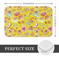 thumbnail image 2 of Sikiie Love Heart1 Print Flannel Anti-slip Floor Mat 16x24in, Thickened Dustproof Entrance Door Mat Floor Mat for Kitchen, Bathroom, Laundry Room, 2 of 7