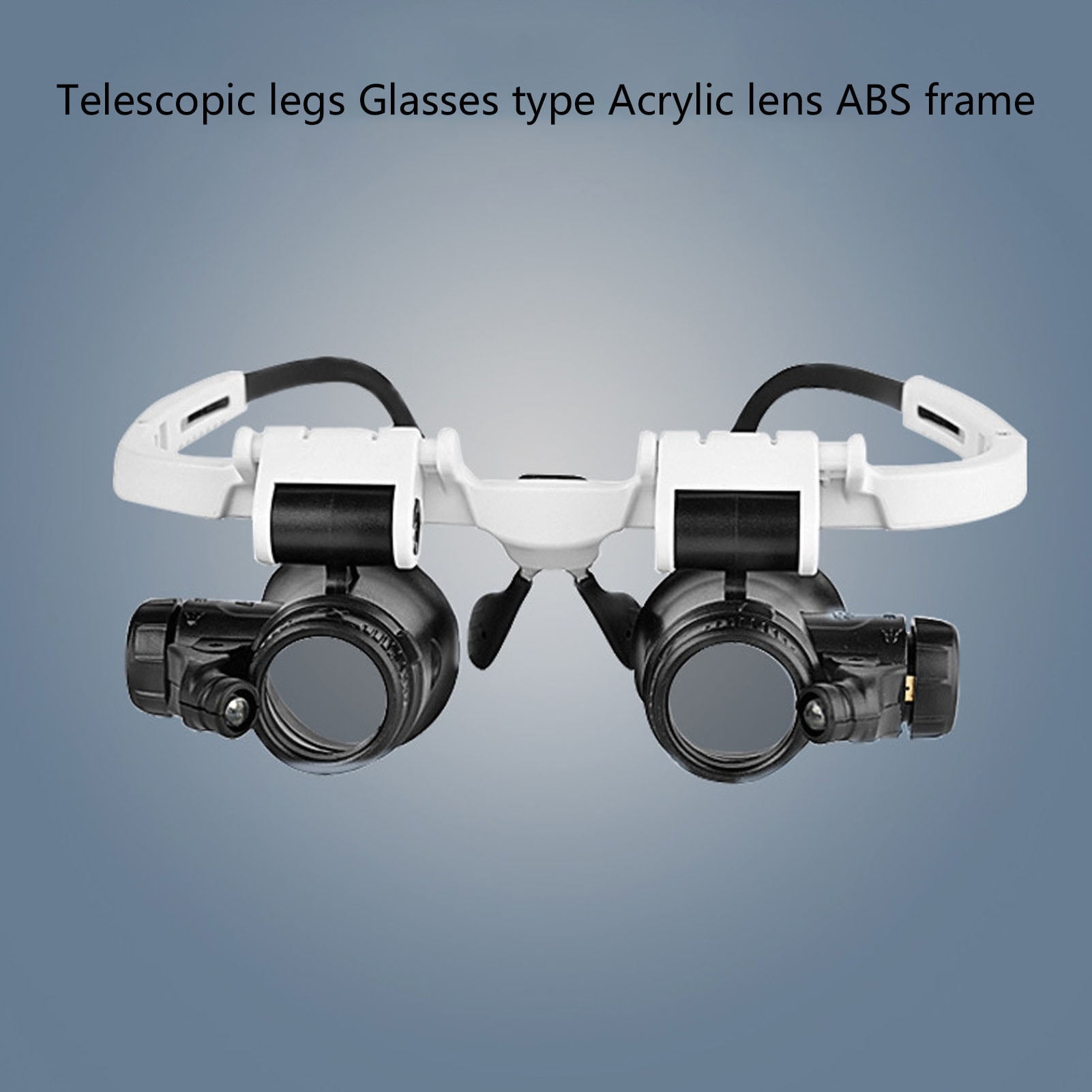 LED Magnifying Glasses, Clear Imaging Headband Magnifier Tight