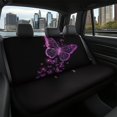 thumbnail image 7 of CHAQLIN Butterfly Pattern Rear Bench Seat Cover with Sedan Truck, Non-Slip Durable Rear Seat Covers(2 Pcs), 7 of 7