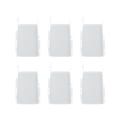 thumbnail image 1 of Clear Acrylic Record Shelf, Wall Mount Vinyl Record Shelf Easy Installation 6PCS  for Living Room for CD Albums, 1 of 8