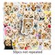 thumbnail image 5 of Pegatinas de vinilo impermeable para perros Yorkshires Terriers, 50 unidades por lote, 5 of 5