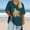 Navy, variant on Plus Size Women Under $10 V-neck Short Sleeved Solid Summer Base Shirt Sports T-shirt