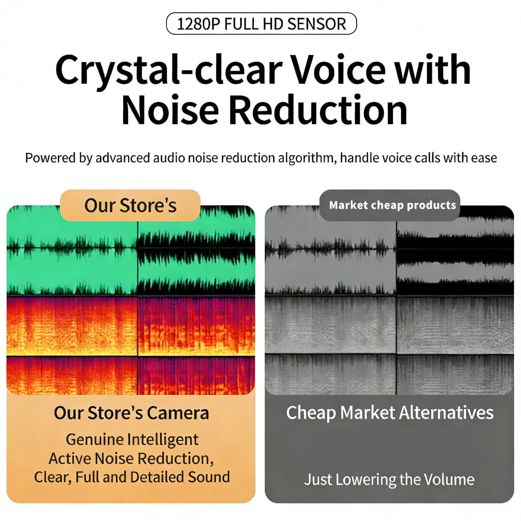 4K Webcam Computer Camera With Integrated Loudspeaker And Double Noise Reduction Mics Perfect For Remote Work