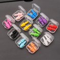 thumbnail image 4 of 5 Paires Nageur Bouchons D'oreille, Bouchons Impermables En Silicone Rutilisables, Bouchons D'oreilles Mixte Adulte, Pour Piscine, Mer, Bain, Spor, 4 of 5