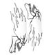 thumbnail image 4 of Etiqueta engomada del Tanque de Combustible 2PCS Etiqueta engomada del Tanque de Combustible 3D Universal Flame Skull Decal Decoraciones para Motocicleta(Plata), 4 of 14