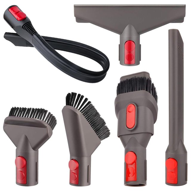 Kit de Accesorios Aspiradoras Inalámbricas para GEN5, G5, V15, V12, V11, V10, V8 y V7, Herramienta Flexible para Rincones