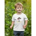 thumbnail image 2 of Sweet Pirate Panda W Eyepatch T-Shirt Infant -Image by Shutterstock,  12 Months, 2 of 4