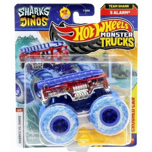 Hot Wheels Monster Trucks Sharks vs Dinos 1:64 2025