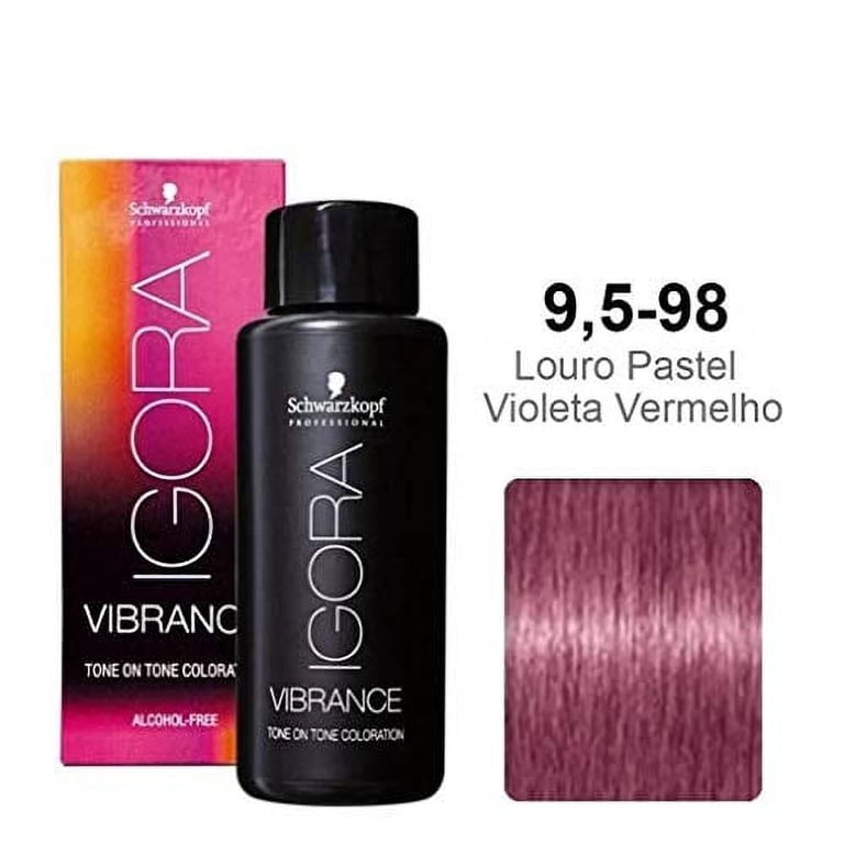 Schwarzkopf Igora Vibrance Demi-Permanent Hair Color, 9,5-98, 60ml Schwarzkopf Igora Vibrance Demi-Permanent Hair Color, 9,5-98, 60ml