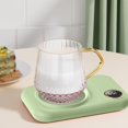 thumbnail image 5 of YZEGDCH Clearance!Mug Warmer Coffee Warmer,Coffee Cup Warmer,Desk Accessories,USB Rechargeable Portable Auto Shut-Off Heating Pad,Smart Cup Warmer for Coffee,Milk,Tea,8 Hours Auto Power Off, 5 of 7