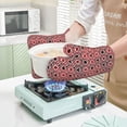 thumbnail image 7 of Sikiie Poker Oven Mitts and Pot Holders Set, Kitchen Oven Glove High Heat Resistant with Non-Slip Silicone Surface for Cooking, 7 of 7
