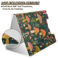 thumbnail image 2 of FORMRS A4 Clipboard Folder with Pen Holder Horizontal Foldable School Office Binder, Orange Mushroom, 2 of 9