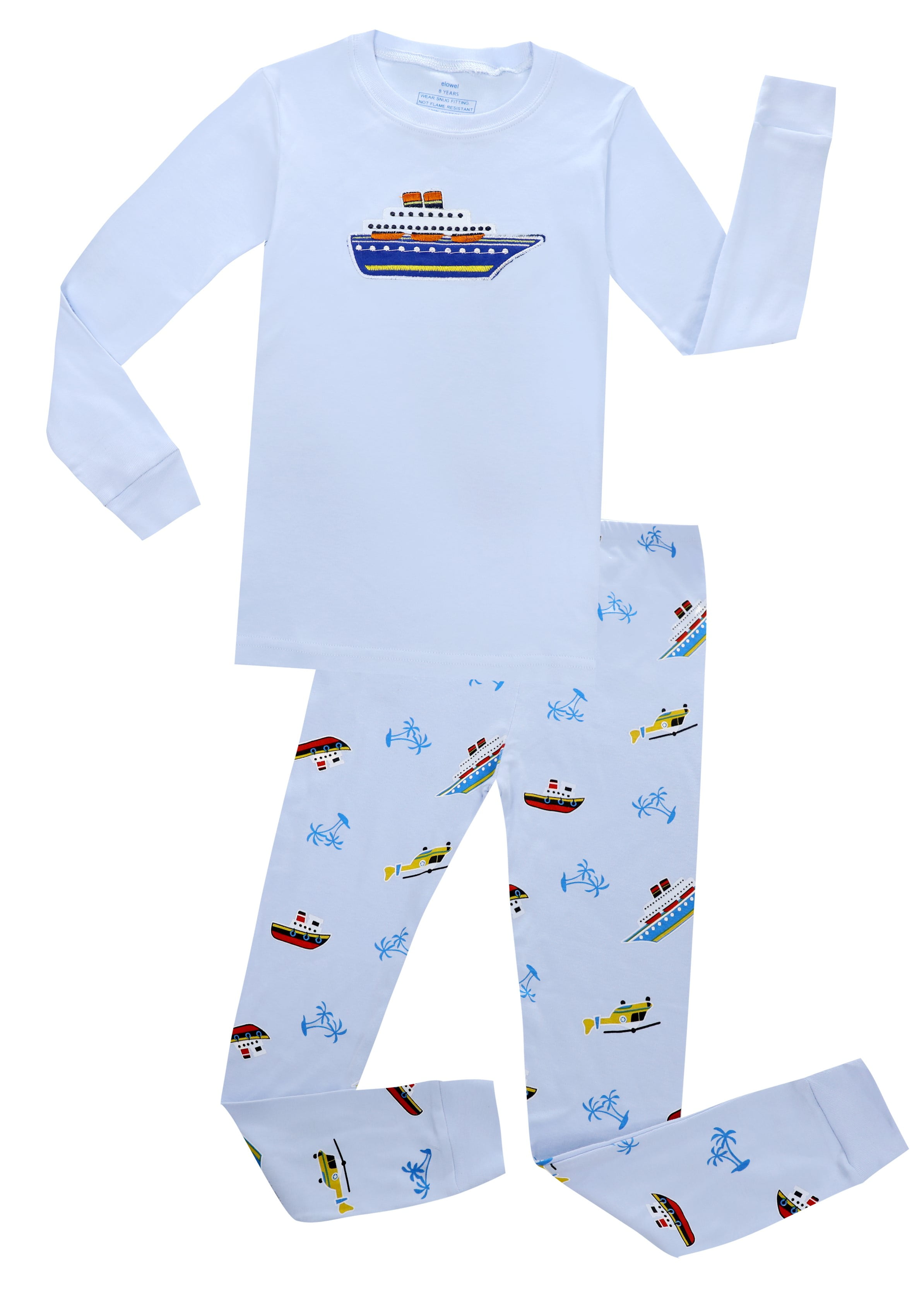 Details about   Baby Pajamas Set Toddler Sleepwear Little Boys' Clothes Kids 2 Piece Snug fit PJ 