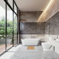 thumbnail image 2 of Bathroom Rug Bamboo Duckboard Natural 18"L x 18"W, 2 of 6