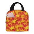thumbnail image 1 of Balery Vintage maple leaves autumn Bolsa de Almuerzo Aislada – Caja de Almuerzo con Papel de Aluminio Grueso, Mantiene la Comida Fresca por 4 Horas, 1 of 8