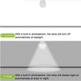 thumbnail image 4 of AMERTEER E26 12W 3000/6000K Photo Sensor LED Light Globe Bulb Porch Garage Pathway Lamp, 4 of 7