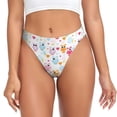 thumbnail image 1 of Balery Cute Owl Tangas de Algodón para Mujer con Estampado – Ropa Interior Sexy, Transpirable, G-string-XX-Large, 1 of 6