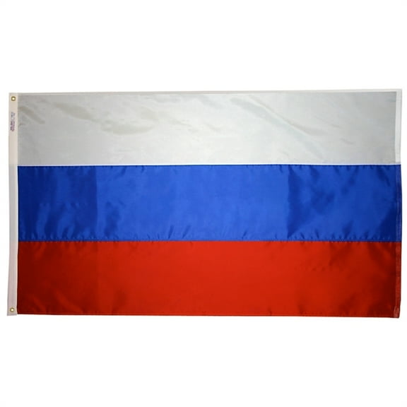 2x3' DURAWAVEZ RUSSIA NYLON FLAG CH&G