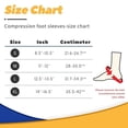 thumbnail image 2 of Copper Ankle Compression Sleeves (2-Pack) – Strap Support for Pickleball, Tennis & Achilles Tendonitis XL, 2 of 6