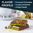 thumbnail image 7 of Beyoglu Dubaco Dubai Chocolate Bar Pistachio I Viral Knafeh Chocolate Bar with Pistachio Cream and Kataifi, 3.17 oz (90gr), 7 of 7