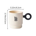 thumbnail image 3 of Mouthwash Mug Household Brushing Cup Convenient Wash Cup Mug Couple Brushing Cup Travel Toothpaste Cup, 3 of 6