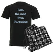 CafePress - I Am The Man From Nantucket Men's Dark Pajamas - Men's Dark Loose Fit Cotton Pajama Set