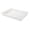 White/3" Depth/1 Count, variant on Pizzaly Rectangle White Plastic Pizza Dough Proofing Box - 26" x 18" x 3" - 1 count box