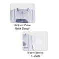 thumbnail image 3 of Ben Din Men’s Crewneck Short Sleeve T-Shirt, Casual Cotton Summer T-Shirts, 3 of 6