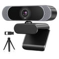 thumbnail image 1 of Webcam 1080P HD Webcam With Microphone Web Camera With Auto Light Correction And Play USB Webcam For Video Calling Record ,Easy to Install, 1 of 6