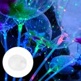 thumbnail image 2 of Globo de aire Popo con luz LED de 45 cm, transparente, con luces intermitentes de colores variados, con cable de cobre de 3 m y barra de luz LED para decoración de cumpleaños, Navidad, bodas, Hallow, 2 of 4