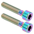 thumbnail image 4 of Bike Handlebar Stem Bolts Lightweight Titanium Alloy Mount for Road Mountain Bicycle, 4 of 7