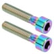 thumbnail image 5 of Tornillos de vástago de bicicleta M6x30 mm vibrantes para bicicletas de montaña y carretera: tuercas de tapa de dirección deslumbrantes, 5 of 8