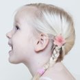 thumbnail image 5 of Juego de pinzas para el cabello con flores, accesorios para lazos para el cabello con flores, 3 piezas, 5 of 5