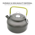 thumbnail image 2 of Mistaha Bouilloire Portable de Camping 800mL Théière en Alliage d'Aluminium pour Randonnée Chauffage Rapide, 2 of 8