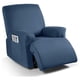 thumbnail image 1 of Nvzi Funda de sofá elástica de jacquard, funda de sillón reclinable para sala de estar, fácil de instalar, lavable, protector de sofá para 1 asiento (azul), 1 of 1