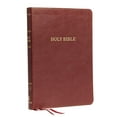 thumbnail image 2 of KJV, Thinline Bible, Large Print, Imitation Leather, Burgundy, Indexed, Red Letter Edition (Large Print) (Hardcover), 2 of 2