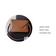 thumbnail image 5 of Bolsos cruzados de un solo hombro de alta gama, de color sólido, bolsos cruzados cuadrados versátiles de moda para mujeres, 5 of 5