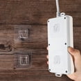 thumbnail image 4 of BRIGHTFUFU 40 Uds pegatinas sin uñas para almacenamiento en rack pegatinas de pared hebillas autoadhesivas de pared, 4 of 7