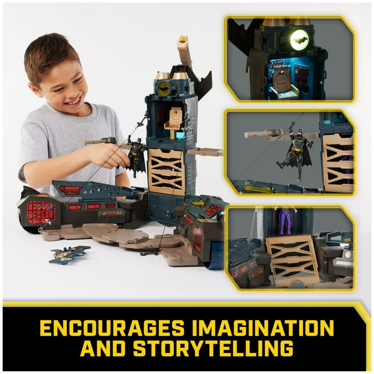 BATMAN & BATMOBILE フィギュアセット DC Comics Batman, Ultimate Transforming Batmobile Playset, 2
